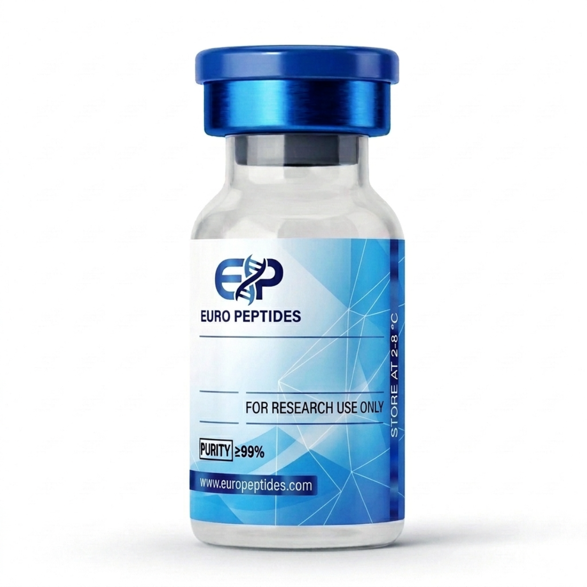 Euro Peptides vial — pureza ≥99%